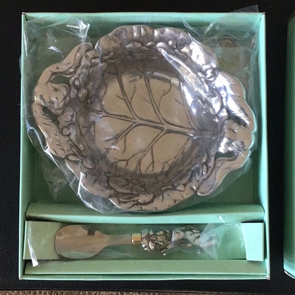 Arthur Court Dining Arthur Court Baby Bunny Baby Bowl Spoon Boxed